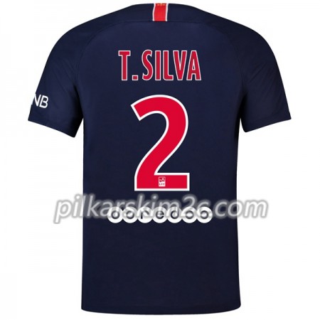 Koszulka Paris Saint-Germain T.Silva 2 Główna 2018-2019 - Koszulki Piłkarskie